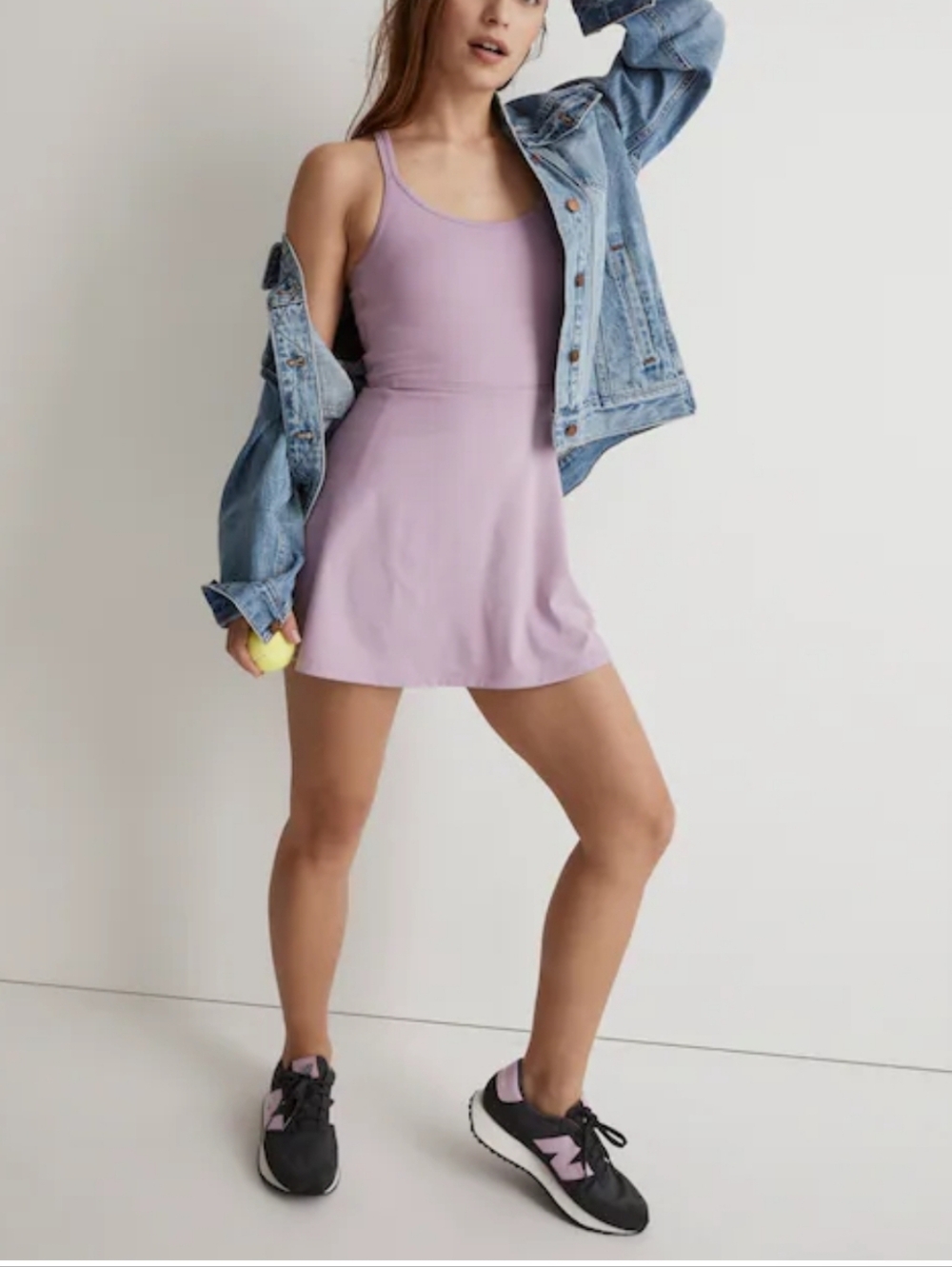 Madewell Flex Cut Out Athletic Activewear Romper Dress Size Large
